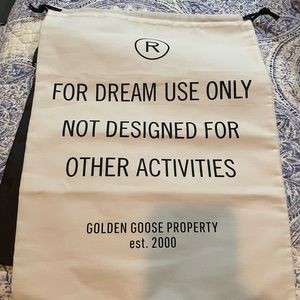 Golden Goose linen bag